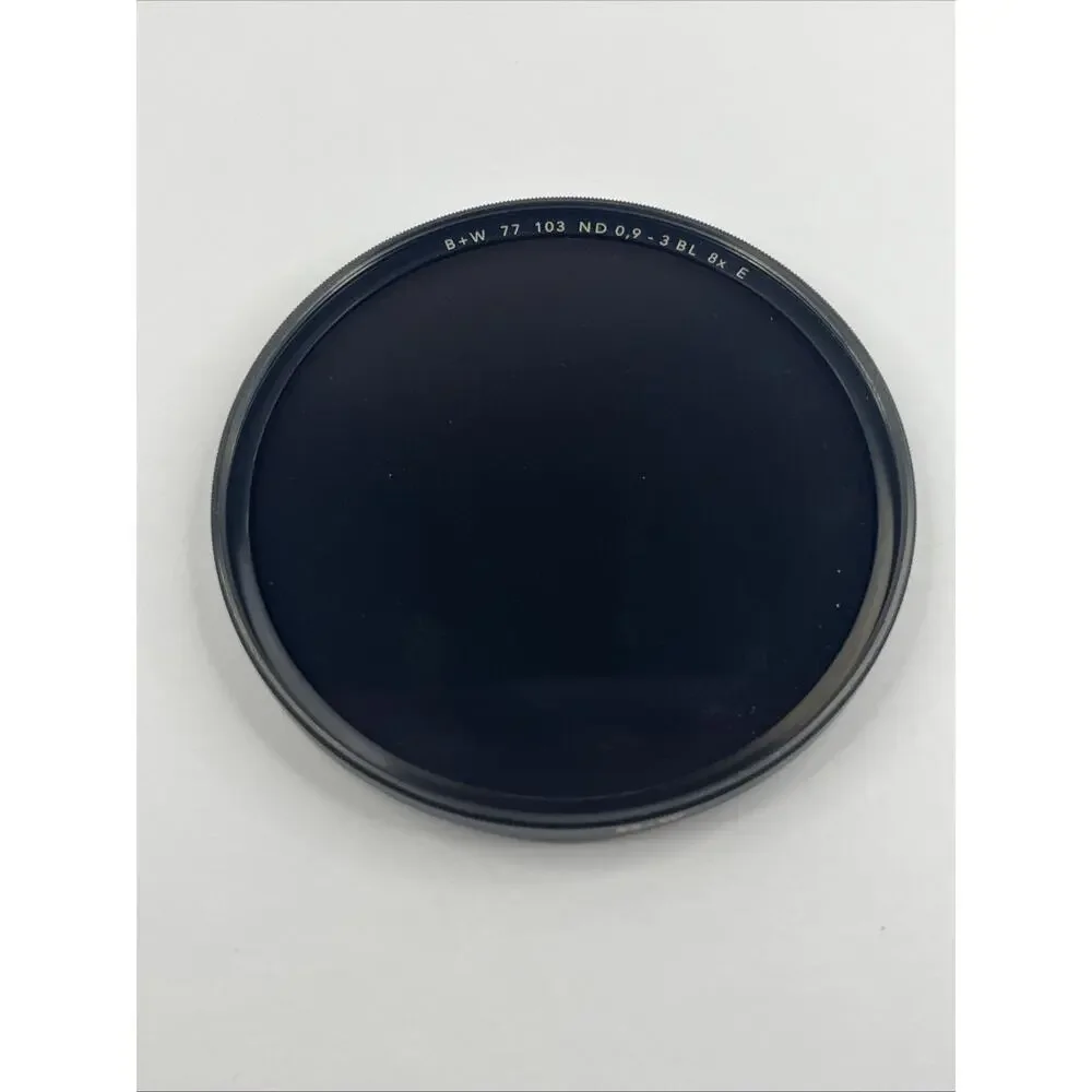B+W 77mm 103 Neutral Density ND8 0.9-3 BL 8x F-pro Filter Good Condition No Case